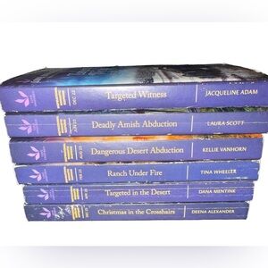 Set of 6 Live Inspired Suspense Inspirational Romance Novels